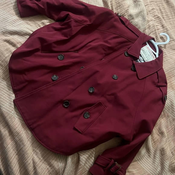 Women's Cartonnier Red Swing Coat Size Large - Picture 5 of 5